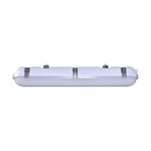  65/823 - 2 Foot; 20 Watt; Vapor Proof Linear Fixture with Integrated Microwave Sensor; CCT Selectable; IP65