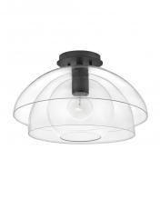  39061BLK - Medium Convertible Semi-flush Mount